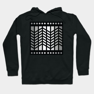 “Dimensional Extension” - V.1 Grey - (Geometric Art) (Dimensions) - Doc Labs Hoodie